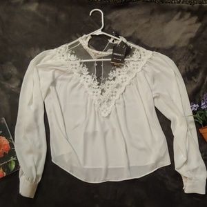Forever 21 Ivory Top